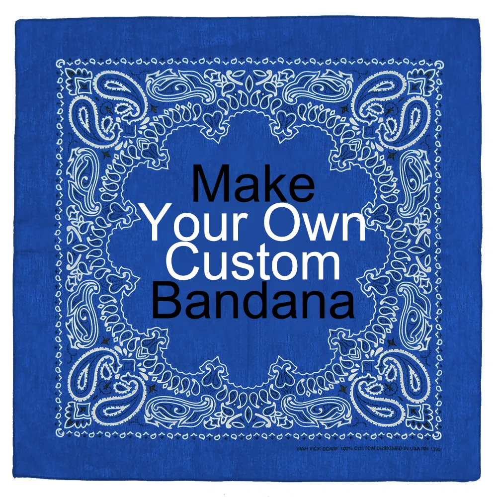 Custom Square Sport Bandanas with Fast Production and Delivery