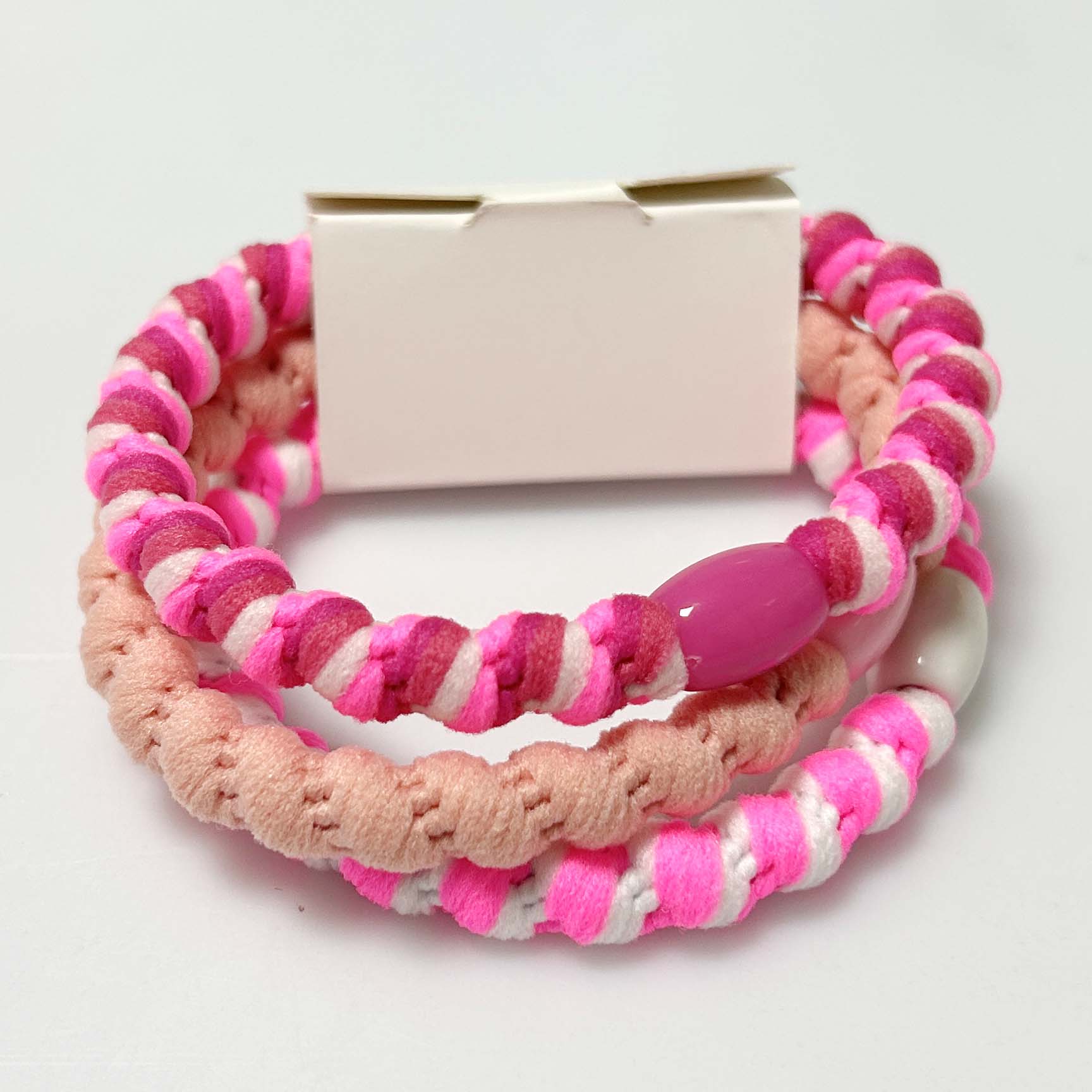 2026 Braided Elastic Hair Ties Hair Ropes Rubber Bands Ponytail Holder Thick Thin Hair Accessories for Women Girls 3pcs/Set