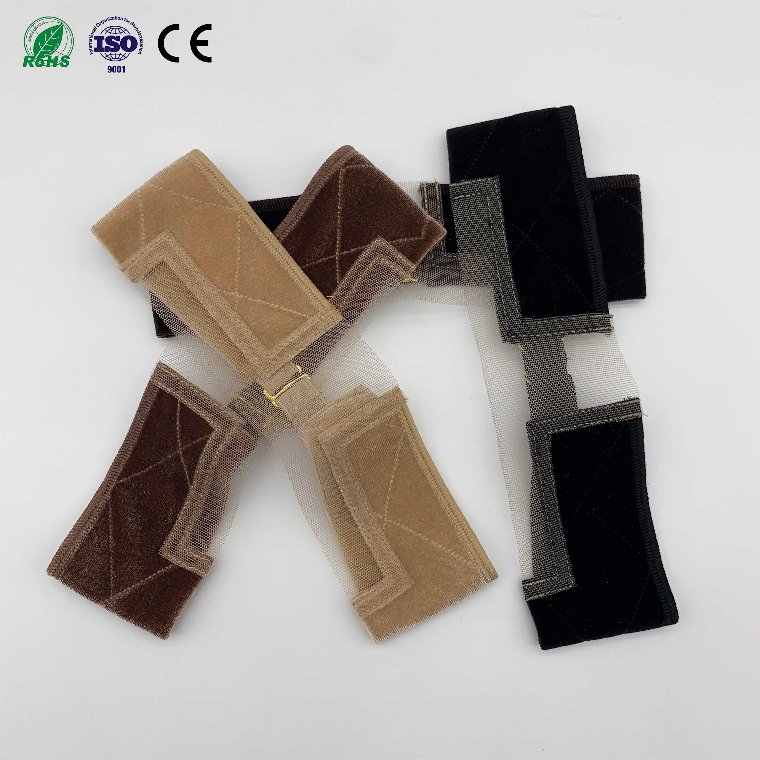 Factory Top Quality Wholesale Price Ready to Ship Customized Logo Flexible Private Label Adjustable Band for Wigs Lace Wig Grips