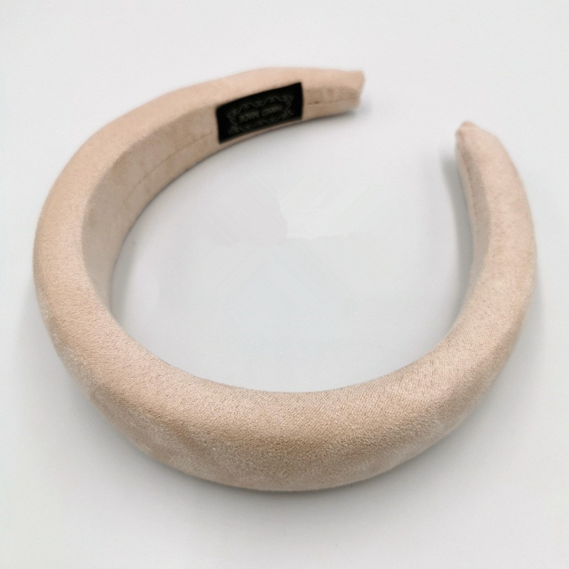 Velvet Hair Band Colorful Sponge Headband for Women