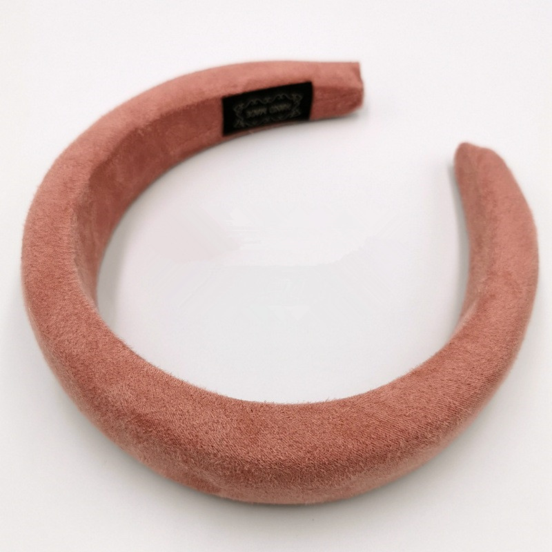 Velvet Hair Band Colorful Sponge Headband for Women