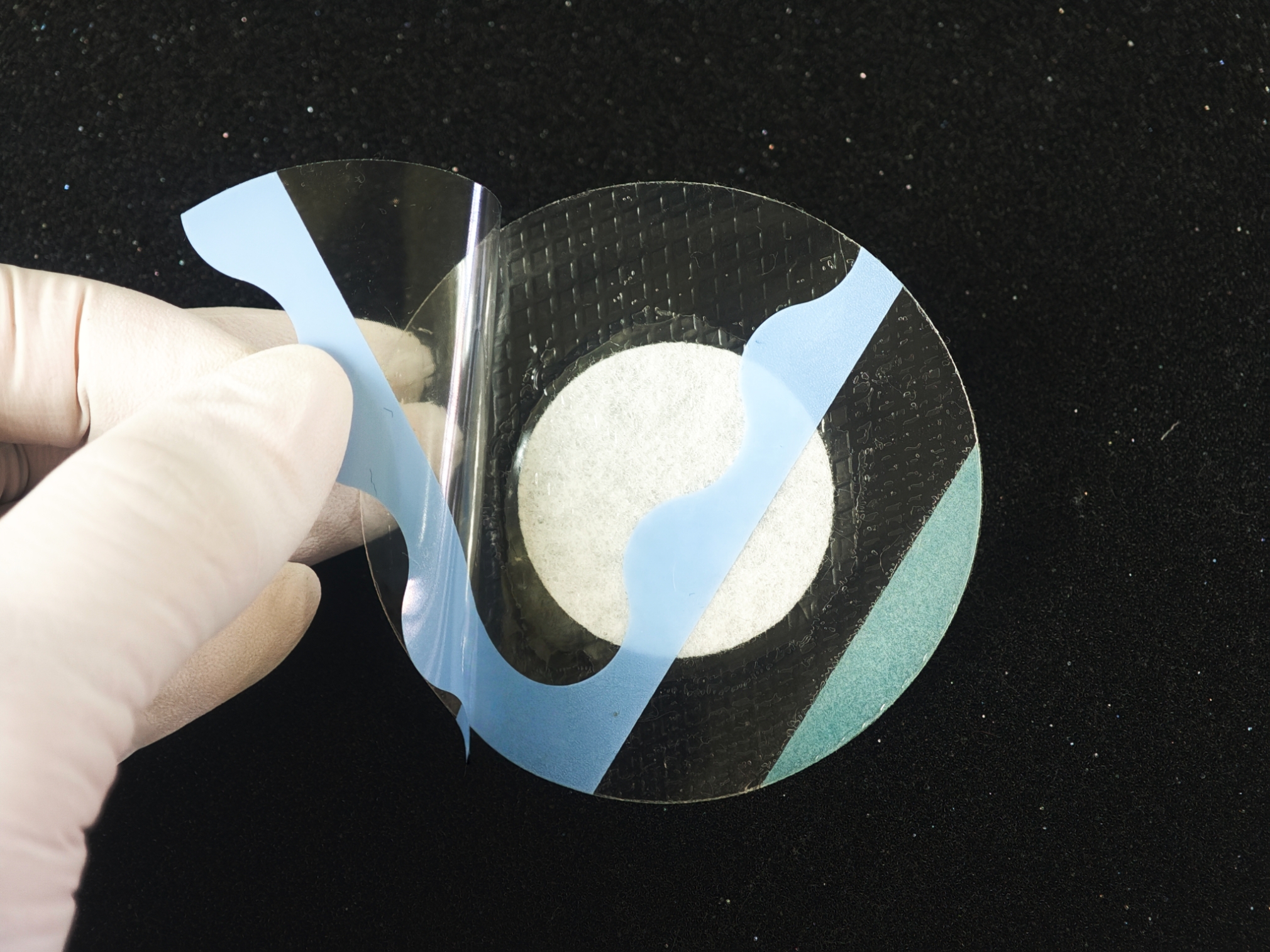 Manufacturer Medical Silicon Gel Navel Patch Non-woven Fabric Transparent Waterproof Breathable Acupoint