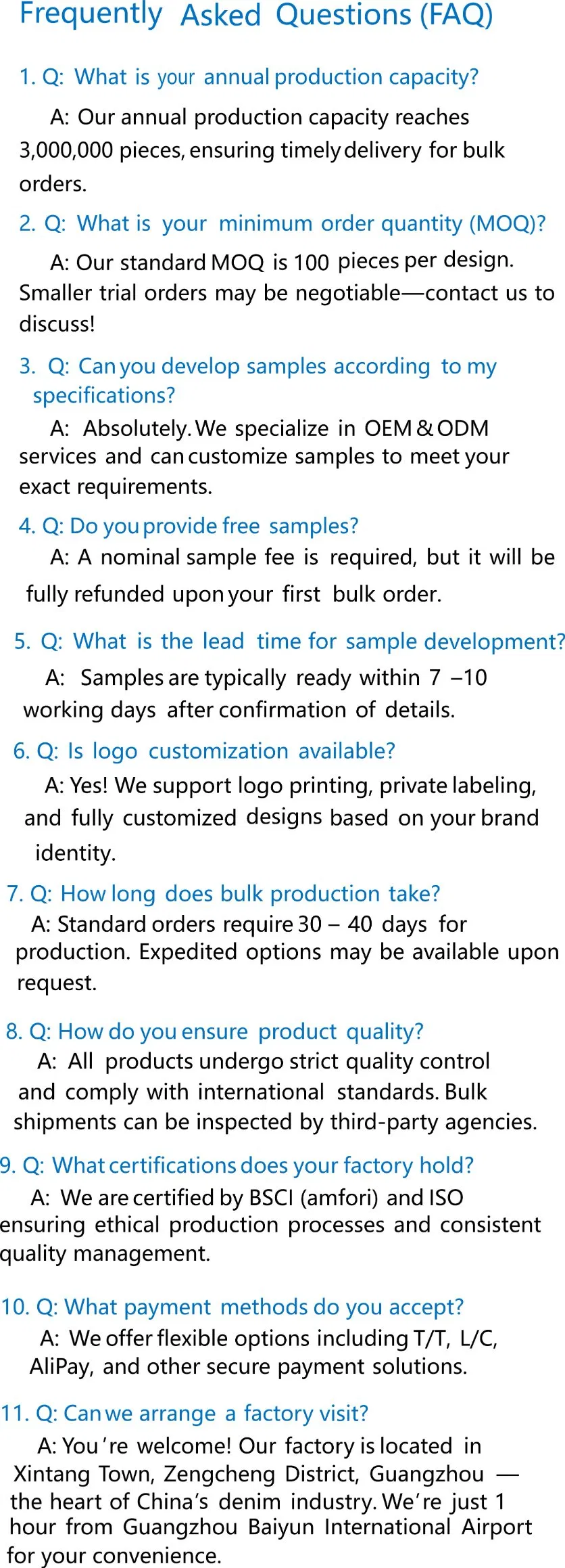 FAQ Information Image
