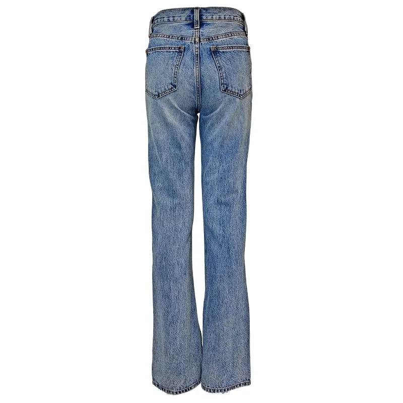 High Waisted Flared Trousers