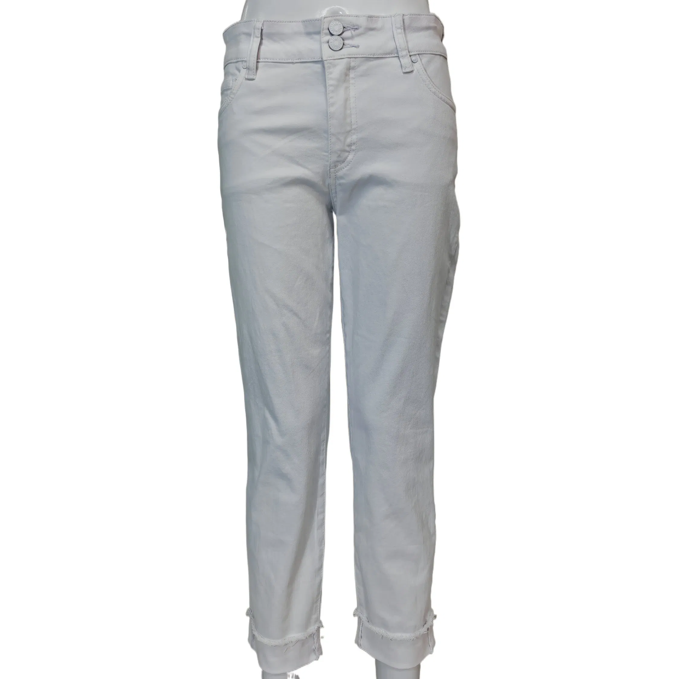 Women Regular Jeans Simple Style Womens White Jeans Slim Skinny Plus Size Jean for Woman