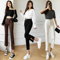 Custom Wholesale Wide Leg Straight Leg Jeans