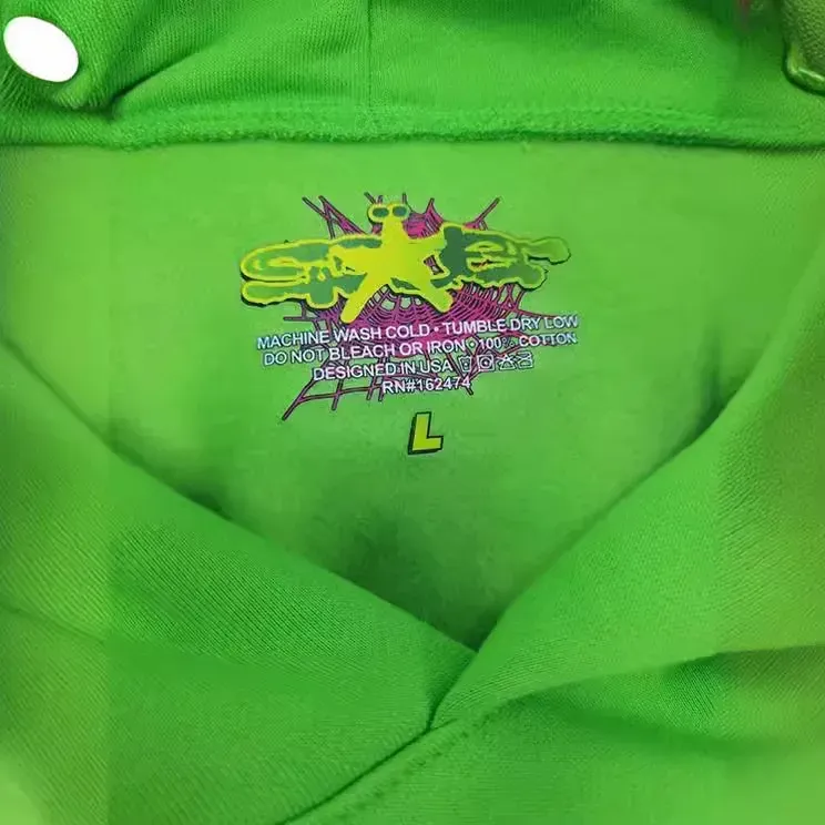 Sp5der Hoodie Detail 3