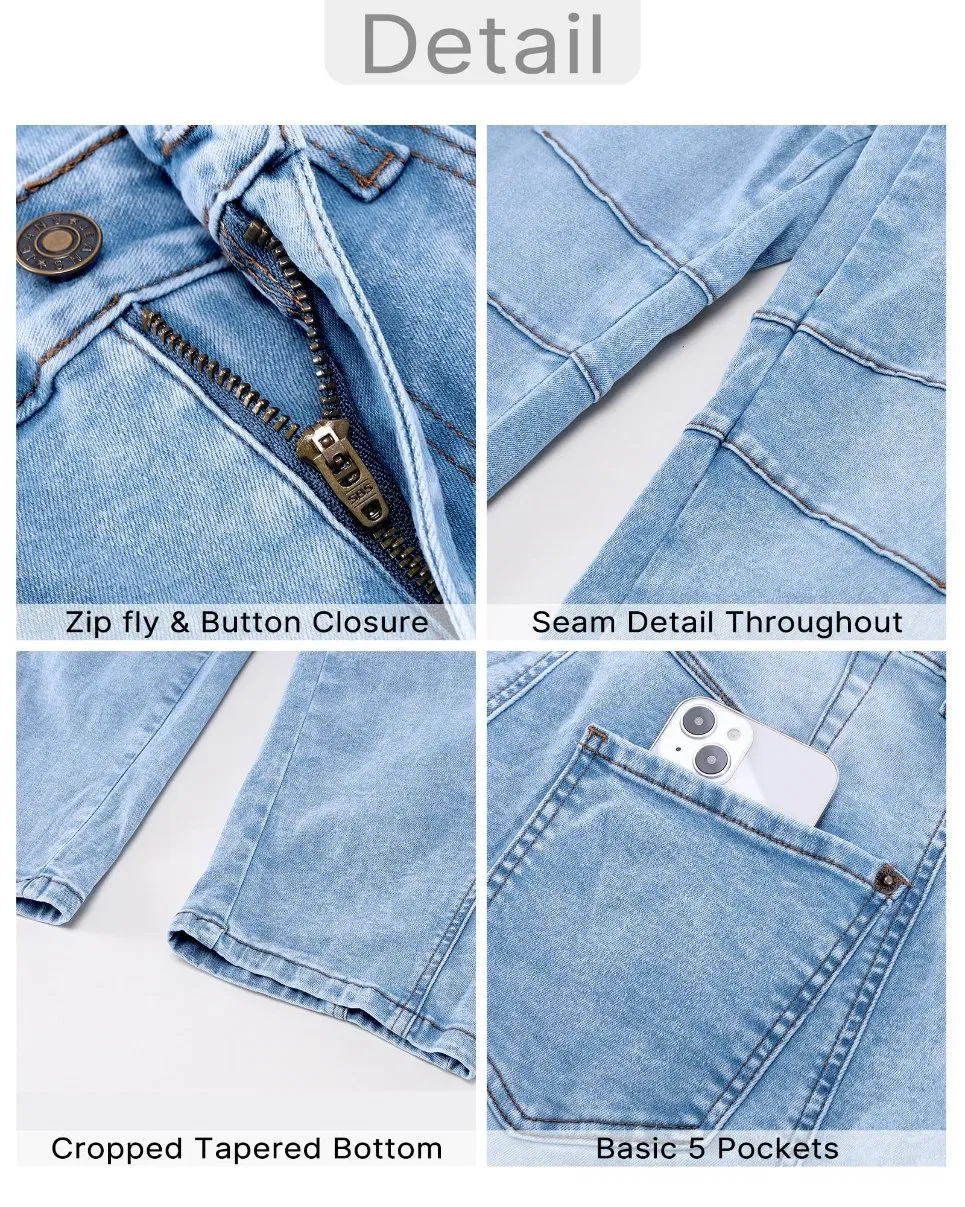 Barrel Jeans for Women High Waisted Wide Leg Baggy Cropped Relax Fit Denim Trouser Pants