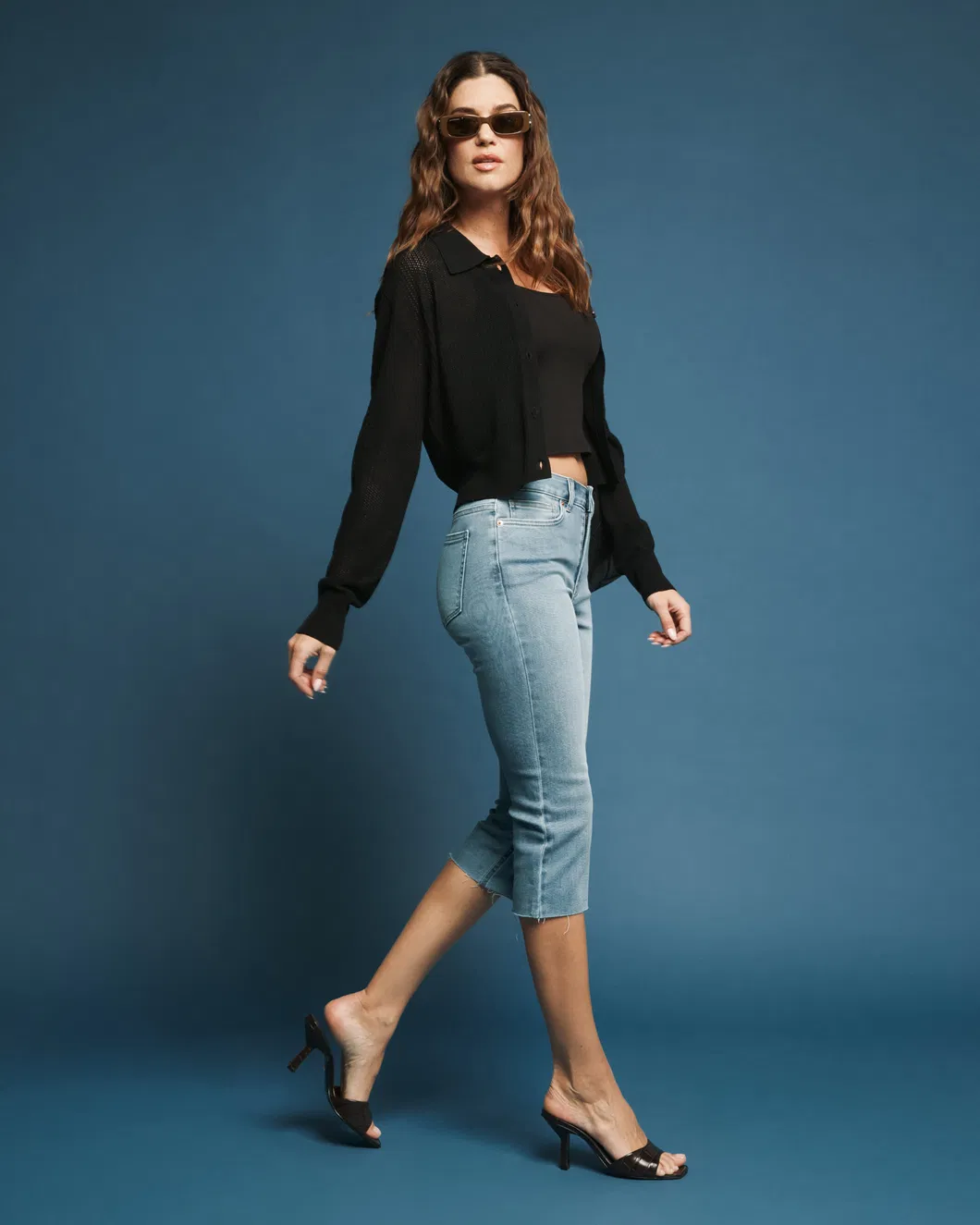 Women Summer Cropped Jeans 6