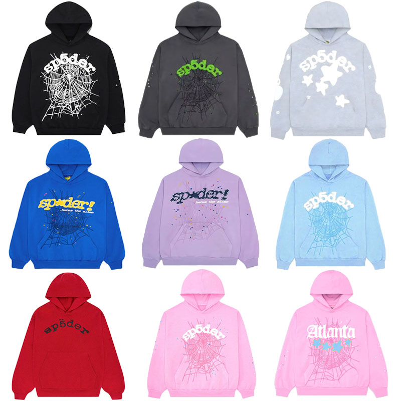 Sp5der Denim Tears Hellstar Men's Y2K Pullover Hoodie Hoody Street Fashion Wholesale