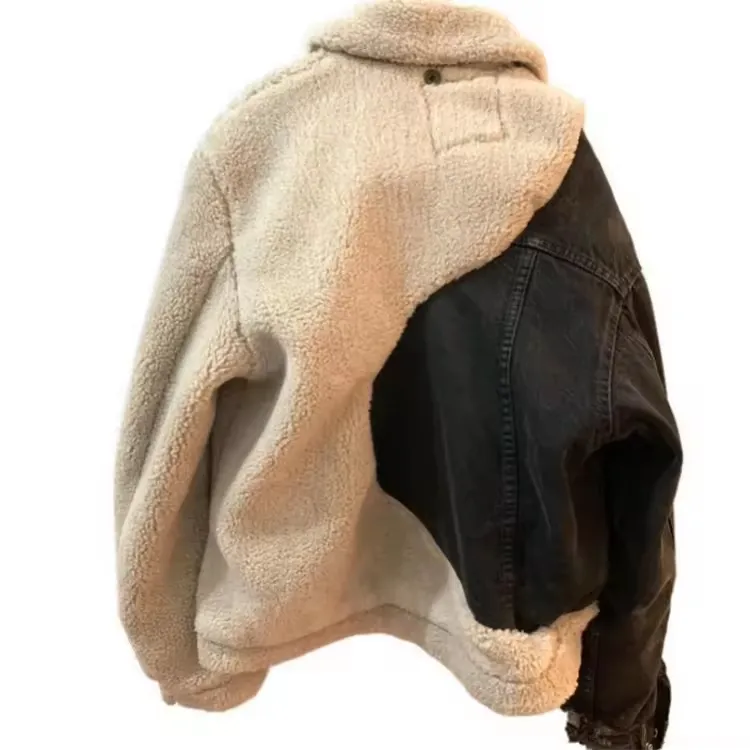 Casual Denim Jacket Front View