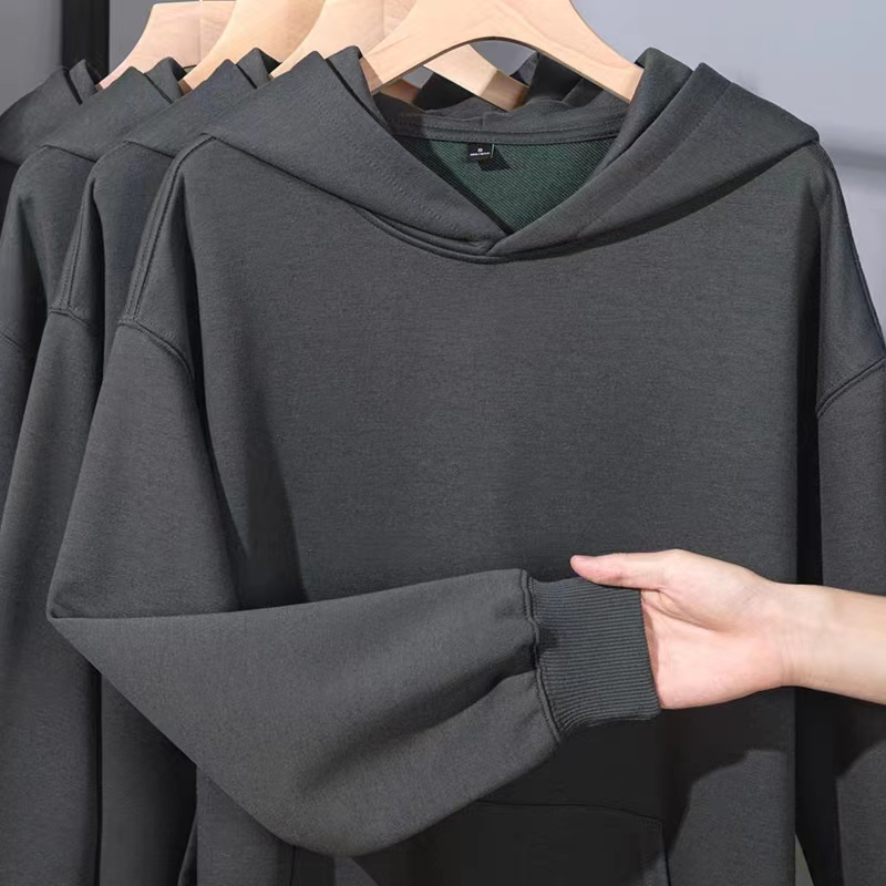 2024 Popular Custom High Quality Wholesale Leisure Fashion Custom Logo Printed Oversized Pullovers Sweatshirts Men Hoodies