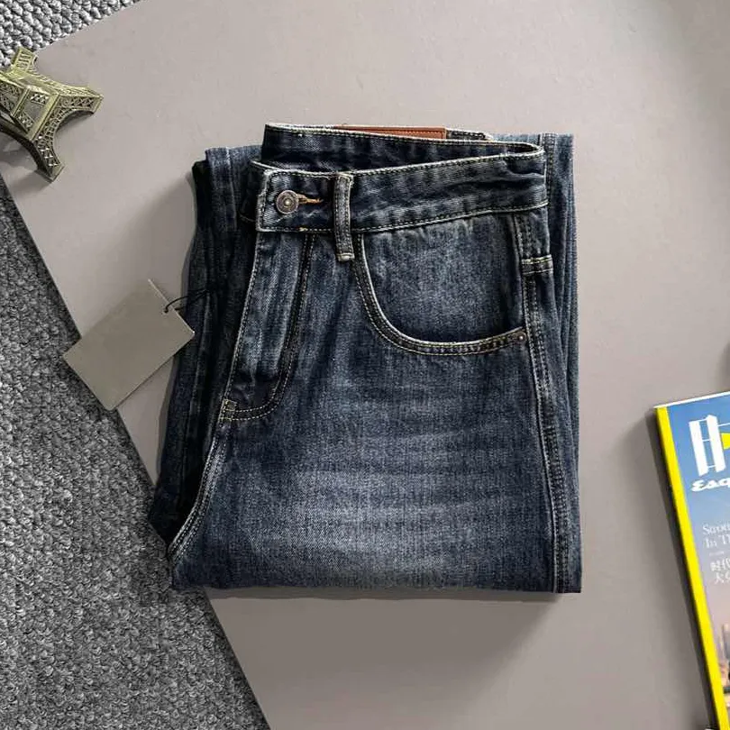 Luxury Vintage Washed Jeans 3