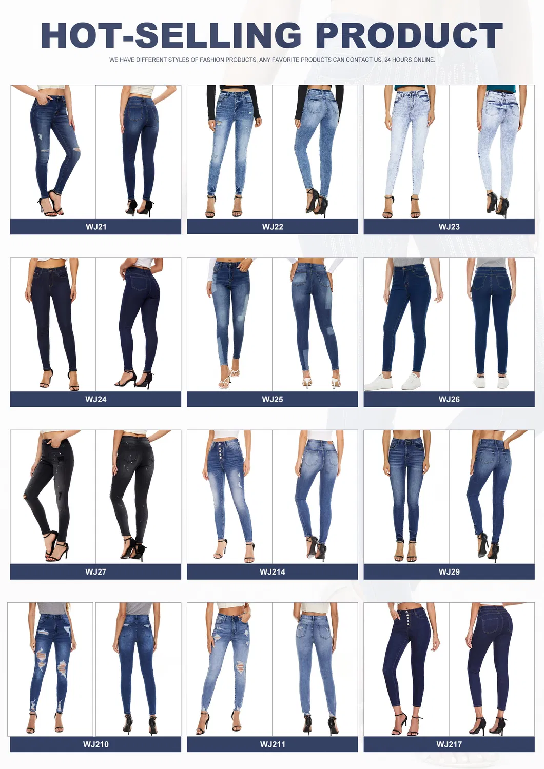 Dark Blue Skinny Jeans