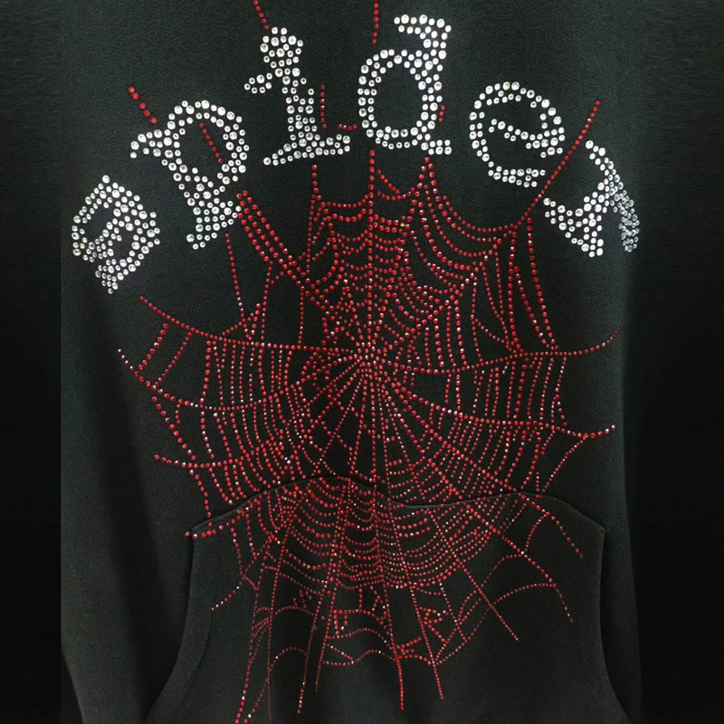 Sweatshirts Pullover Sp5der Mens Hoodies 555555 Sweatshirts Y2K Spider Hoodie Men Women Print Hip Hop Sp5der Brand Hoodie
