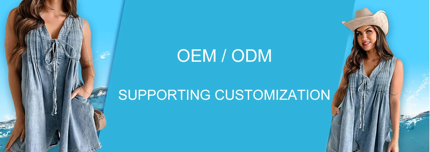 Retro Fashion Loose Denim Trousers Banner