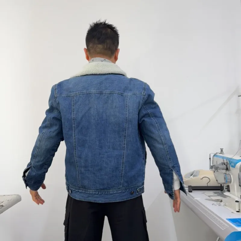 Men's Sherpa Warm Jacket Detail