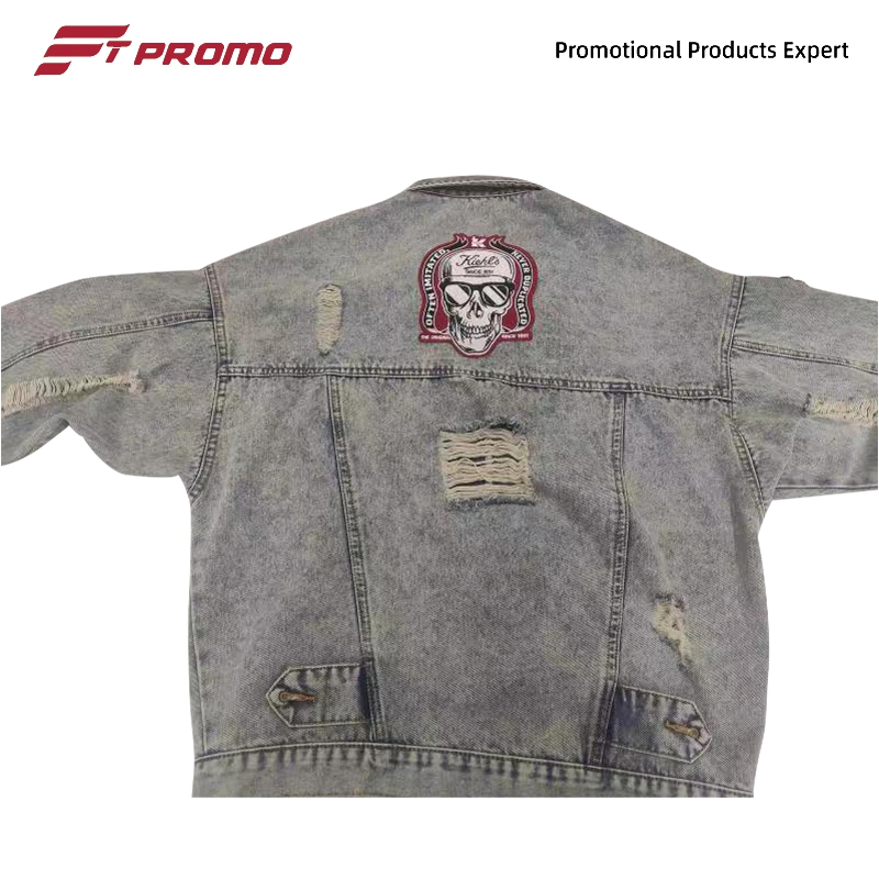 Women's Customized Oversized Raw Denim Jacket for Women Men