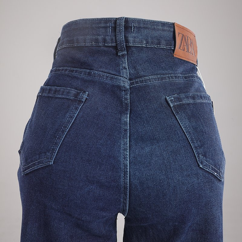 High Waist Wide Leg Jeans Women's Versatile Narrow Edition New Style