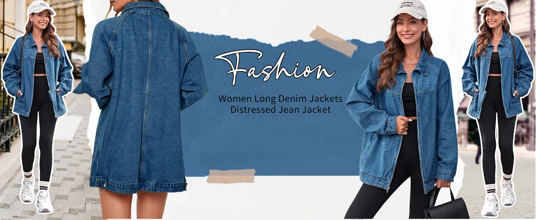 Women's Oversized Denim Jacket