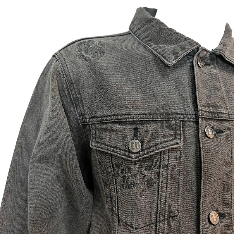 Embroidered Patchwork Detail