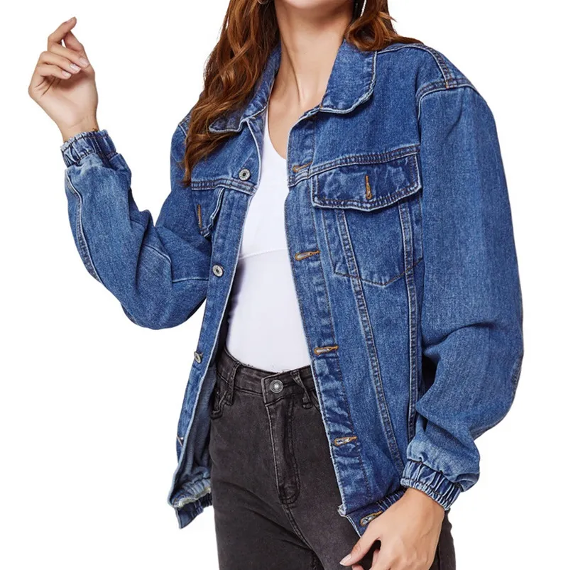 Distressed Denim Jacket