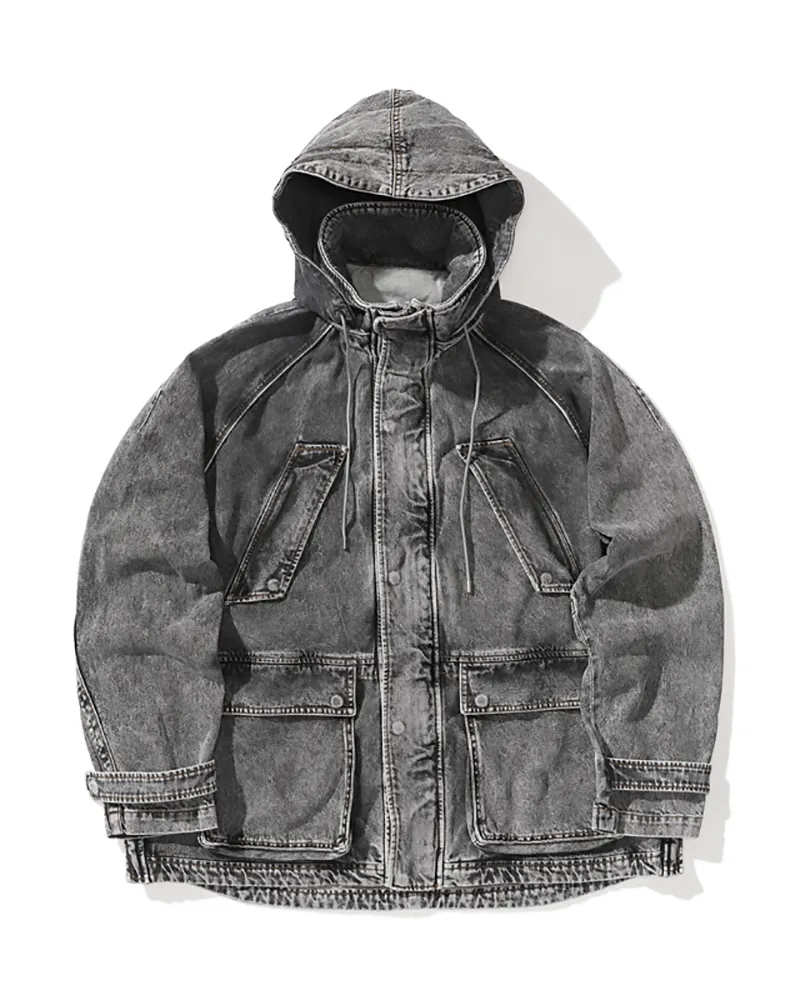 Sherpa Fleece Lining Vintage Jacket