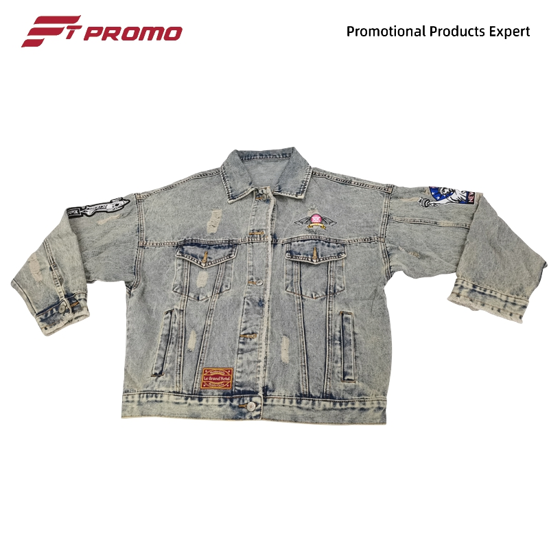 Women's Customized Oversized Raw Denim Jacket for Women Men