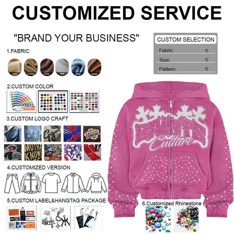 Custom Zip up Vintage Double Layer Acid Wash Sun Faded Distressed Hoodies