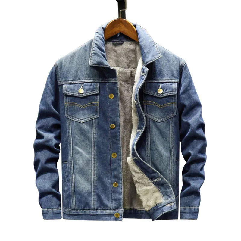 Men's Oversized Denim Jacket Style