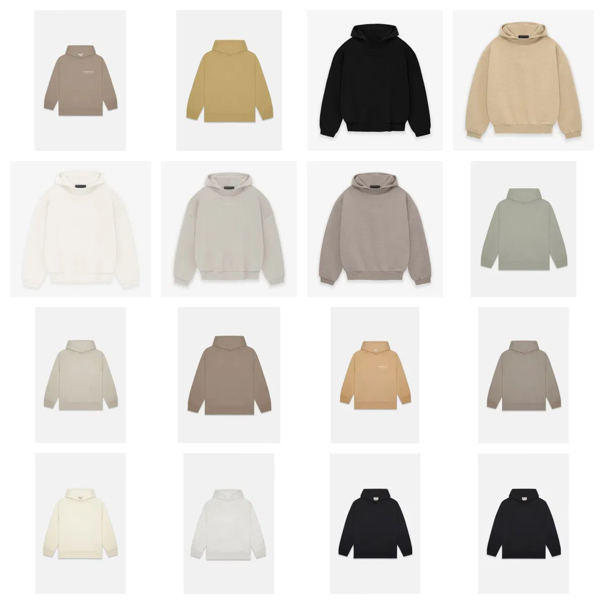 Essentials High Quality 100% Cotton Hoodies and Sweatpants Set Pullover Streetwear Tracksuits Ess 1977 Hoodie for Men