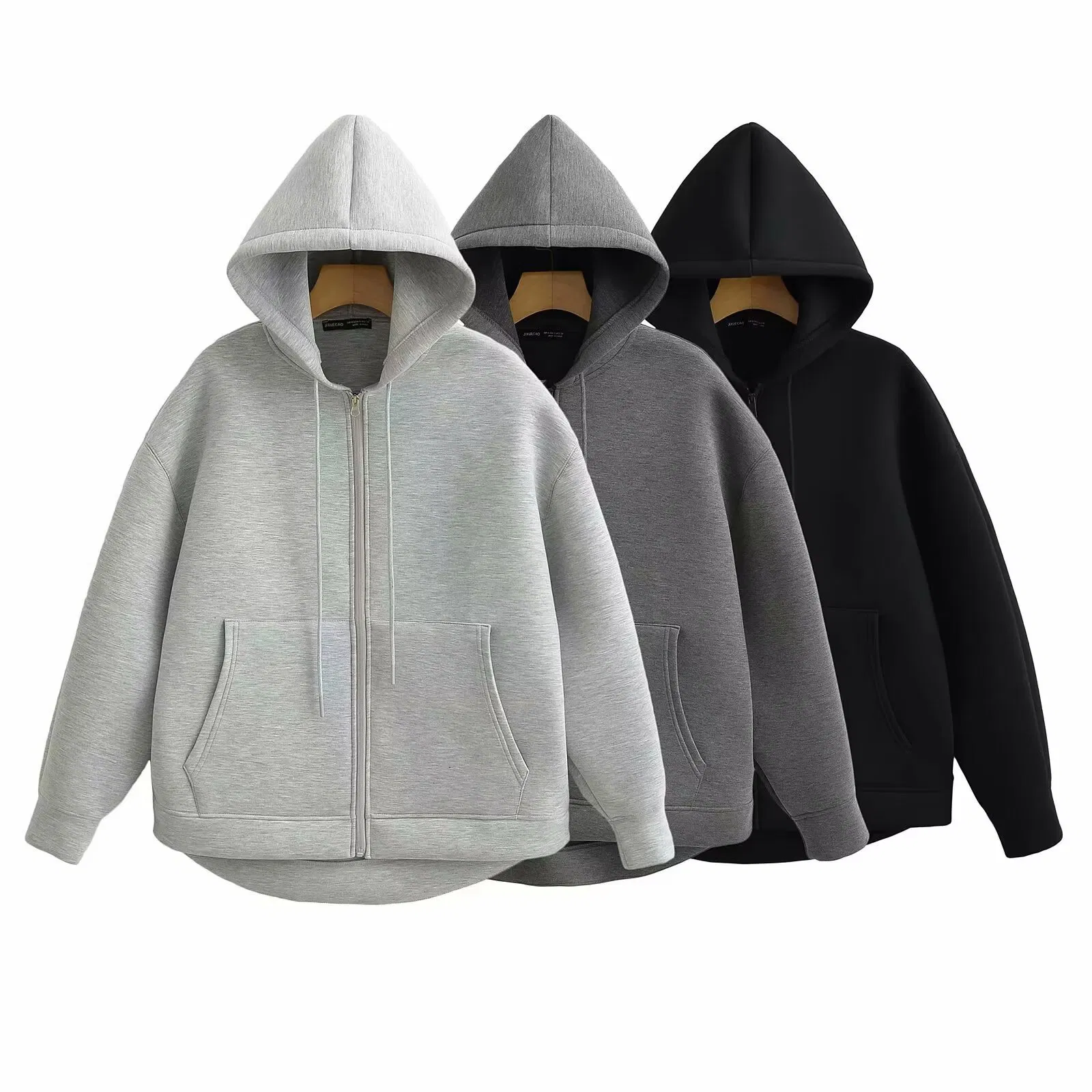 Factory Pricing Custom Made Zip up Hoodie Zip-up Hoodies for Bulk Orders at Factory Rates