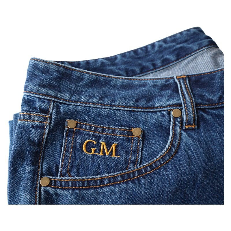 Cropped Ankle Length Black Denim Custom Fit for Smart Casual and Evening Wear Mens Jeans