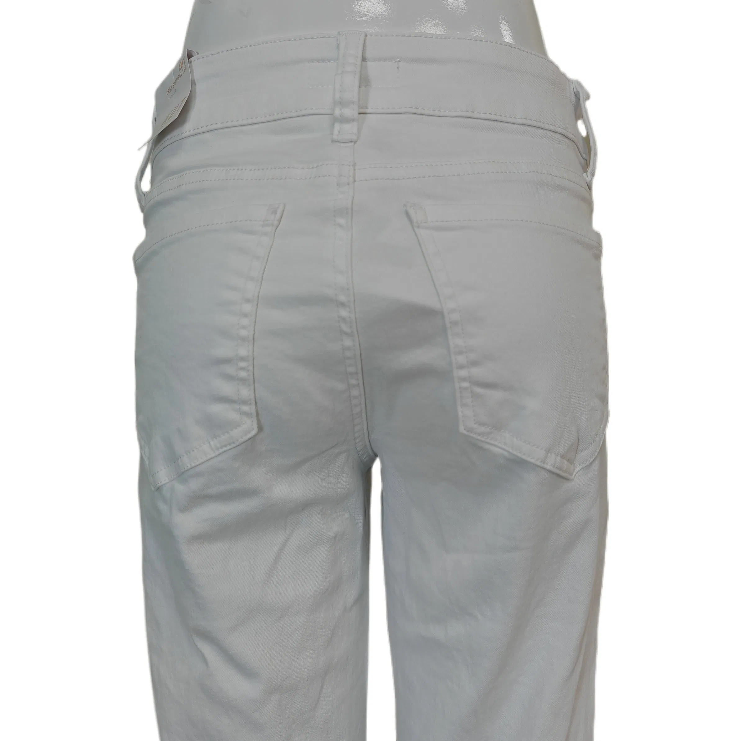 Women Regular Jeans Simple Style Womens White Jeans Slim Skinny Plus Size Jean for Woman