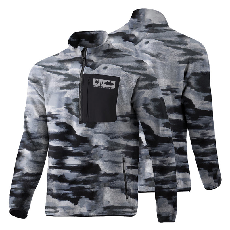 Waterproof Fishing Jacket Custom New Design Fishing Hiking Sherpa Polar Fleece Jacket Fashionable Varsity Jackets Outdoor Fleece Jacket for Men