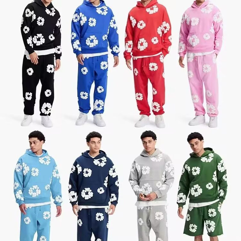 Sp5der Denim Tears Hellstar Men's Y2K Pullover Hoodie Hoody Street Fashion Wholesale