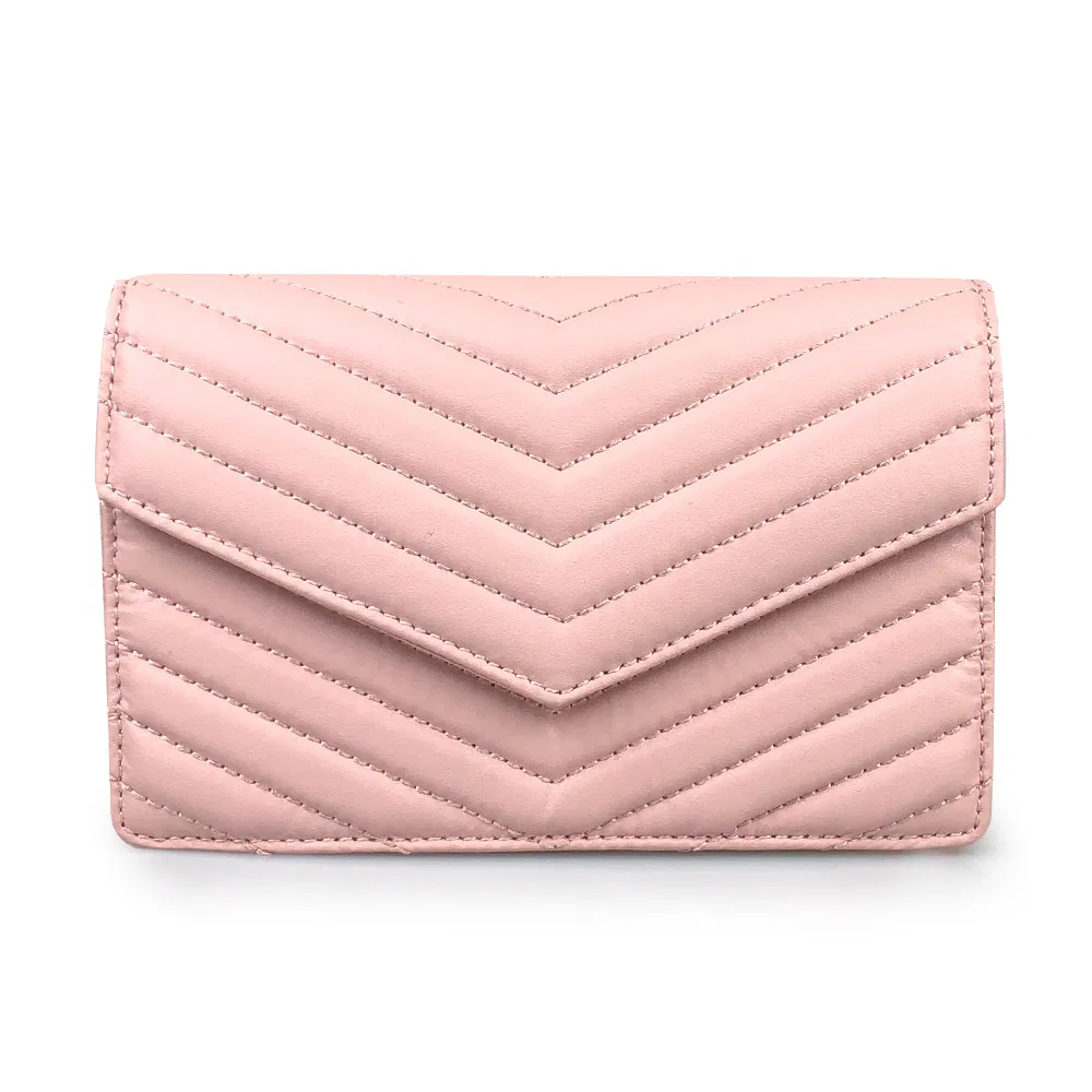 Lady Small Crossbody Bag Genuine Goat Skin Leather Embroidery Clutch Bag