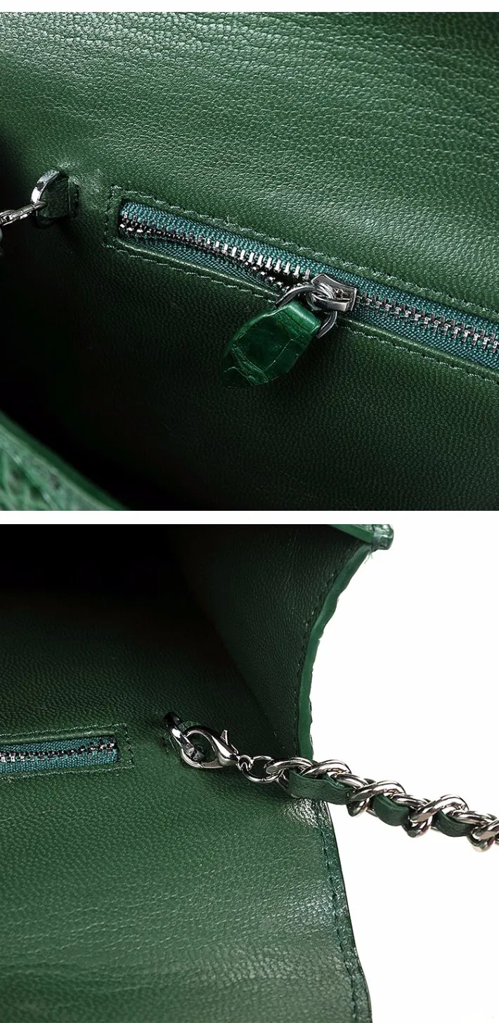 Metal Chain Strap Detail