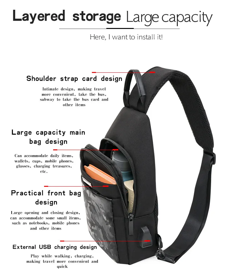 Crossbody Sling Bag View 6