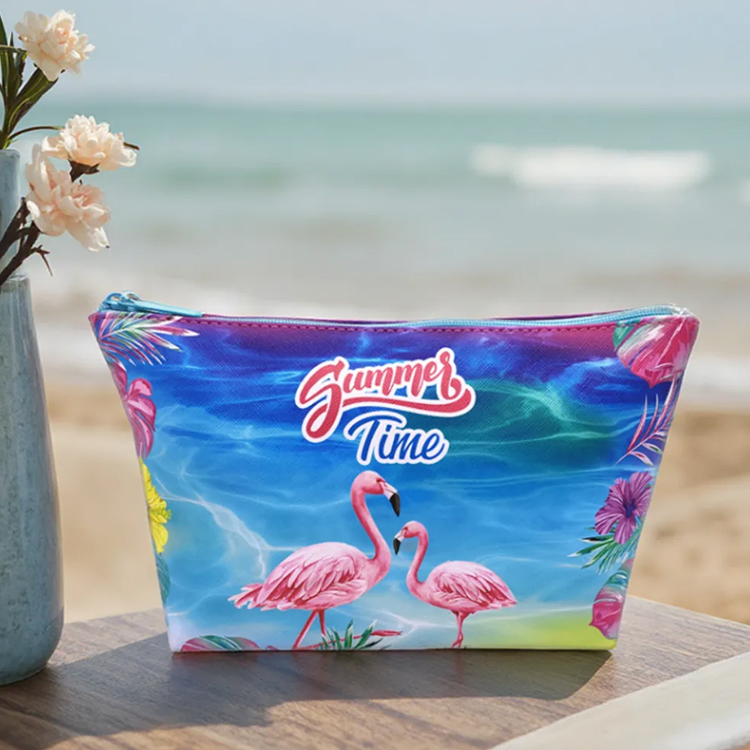 Custom Logo PU Leather Women Clutch Purse Korea Souvenir Wallet Rhinestone Coin Purse