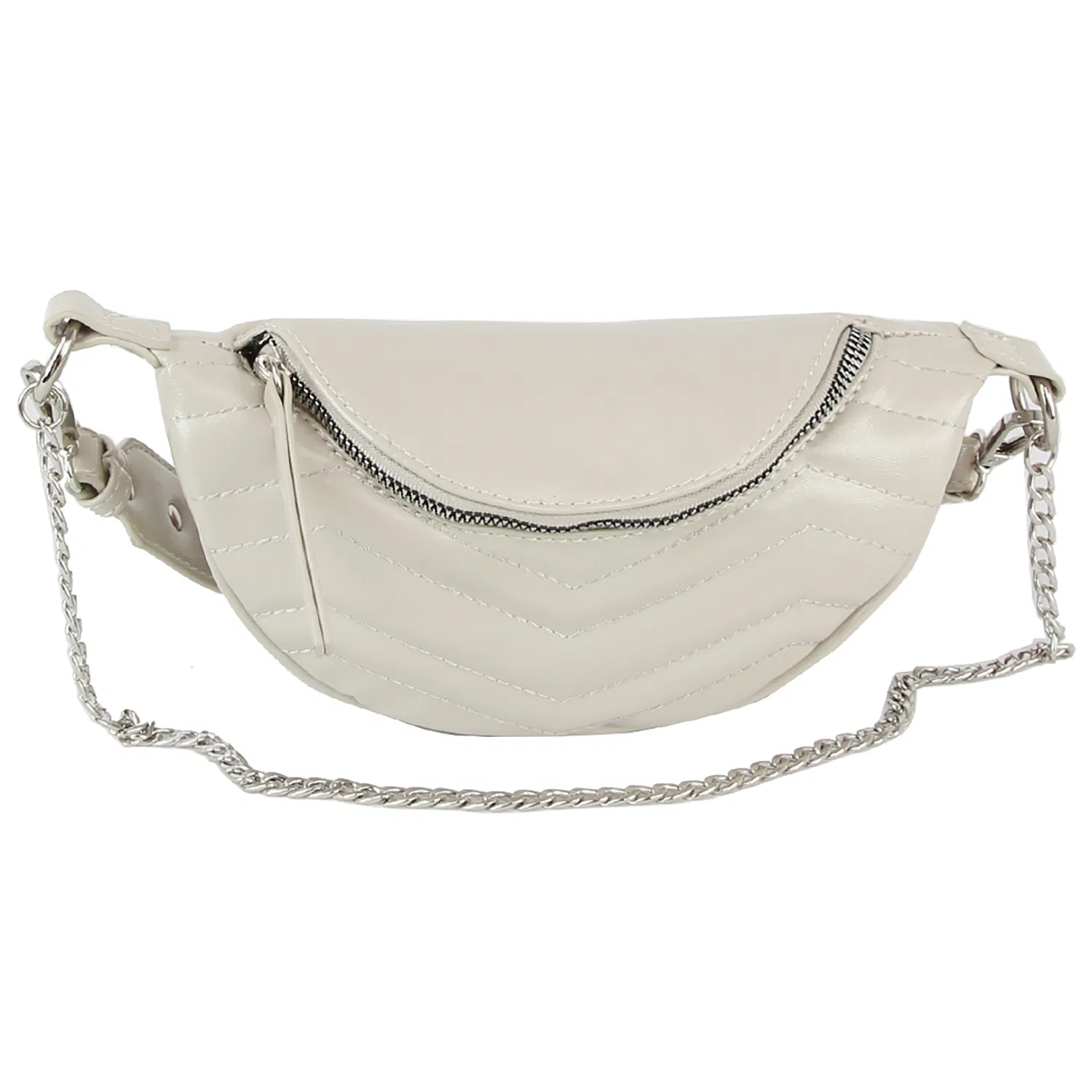 Wholesale Customization Crossbody Fanny Pack PU Leather Waterproof Sling Bags for Women Quilted Leather Waist Bags