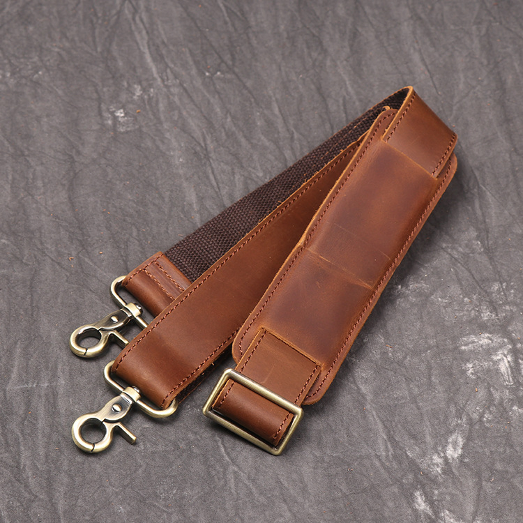 (WD13830) Custom Travel Bag Crazy Horse PU Leather High-Grade Dust Cover Suit Storage Bag with Duffel Bag