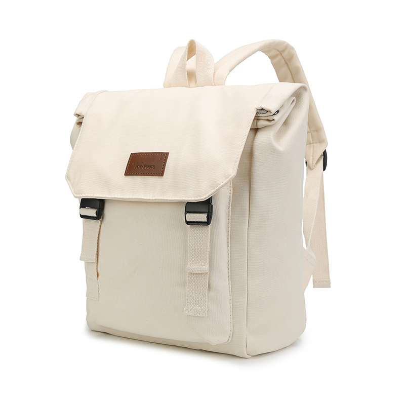 Vegan Leather Bookbags Laptop Bag Women Back Pack Custom Men Backpack