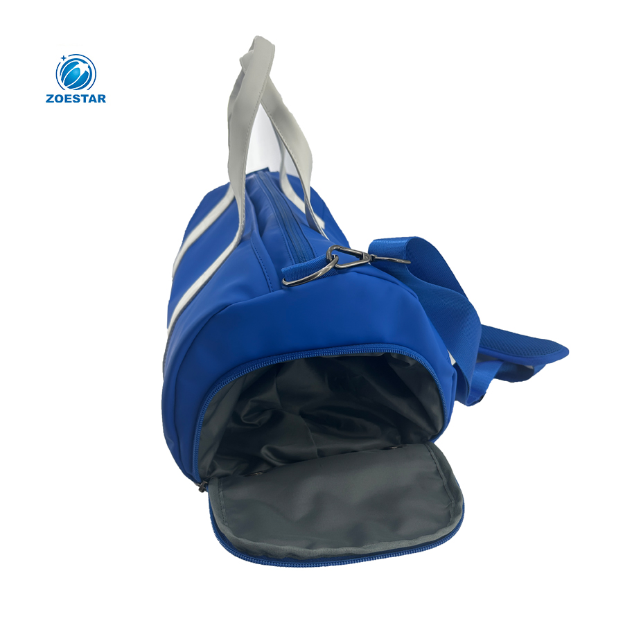 Europe Casual Fashion Fitness Shoulder Bag with Shoes Compartment PU Leather Travel Bag