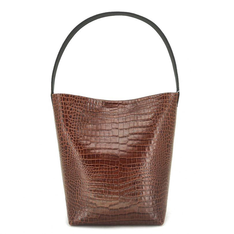 RC129 High Quality Designer Fashion Single Strap Women Real Luxury Genuine Leather Custom Shoulder Bag for Work Vintage Trendy Underarm Bags