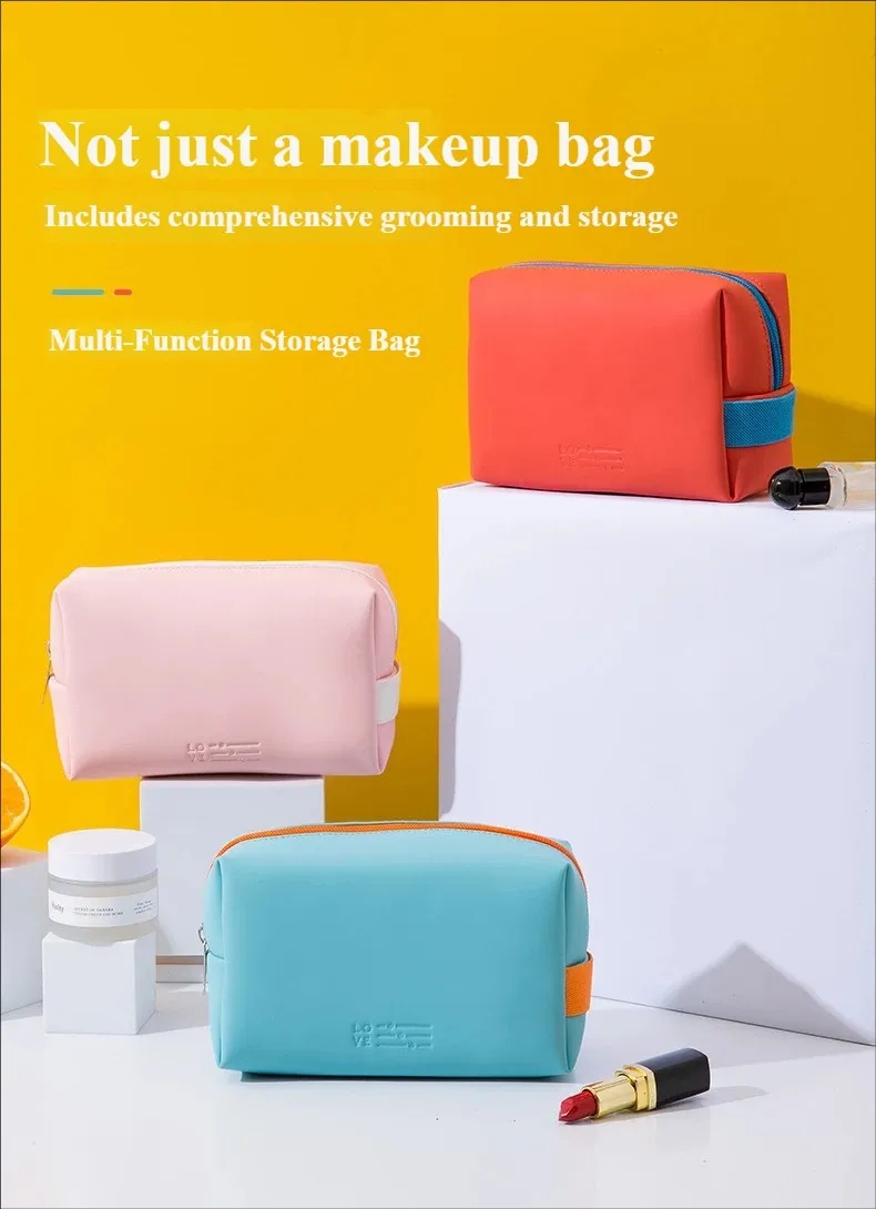 PU Leather Travel Makeup Bag 2