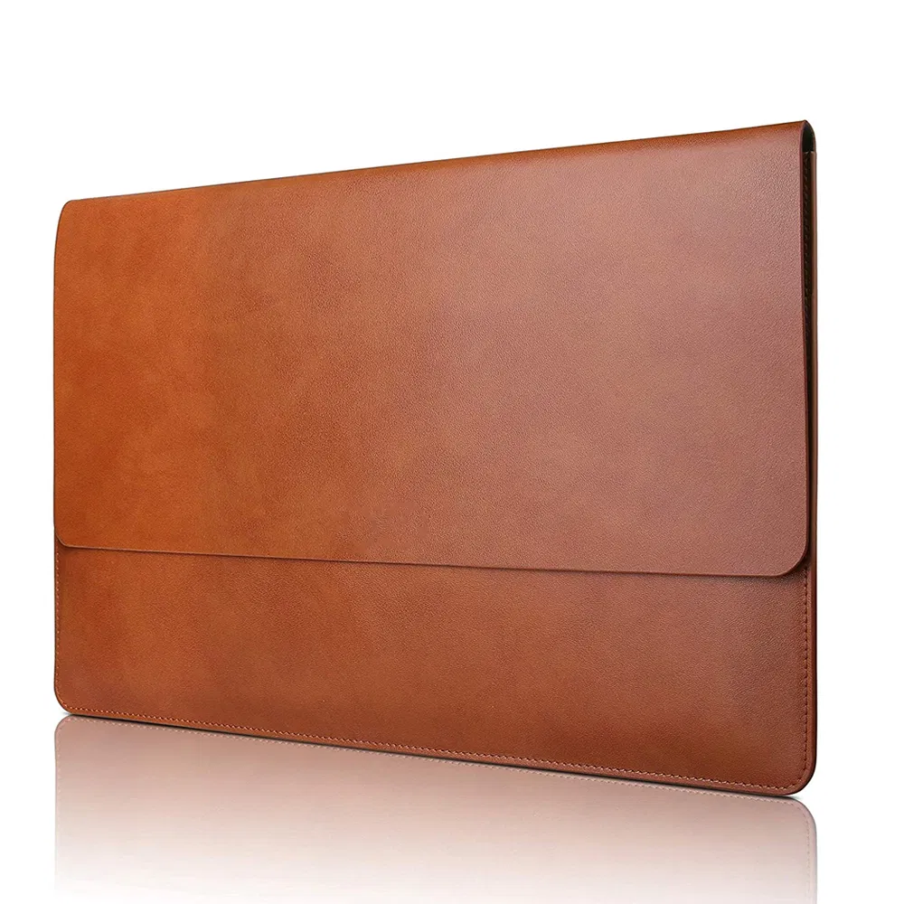 High Quality Computer Bag Faux Leather Tablet Pouch Custom Laptop Leather Sleeve