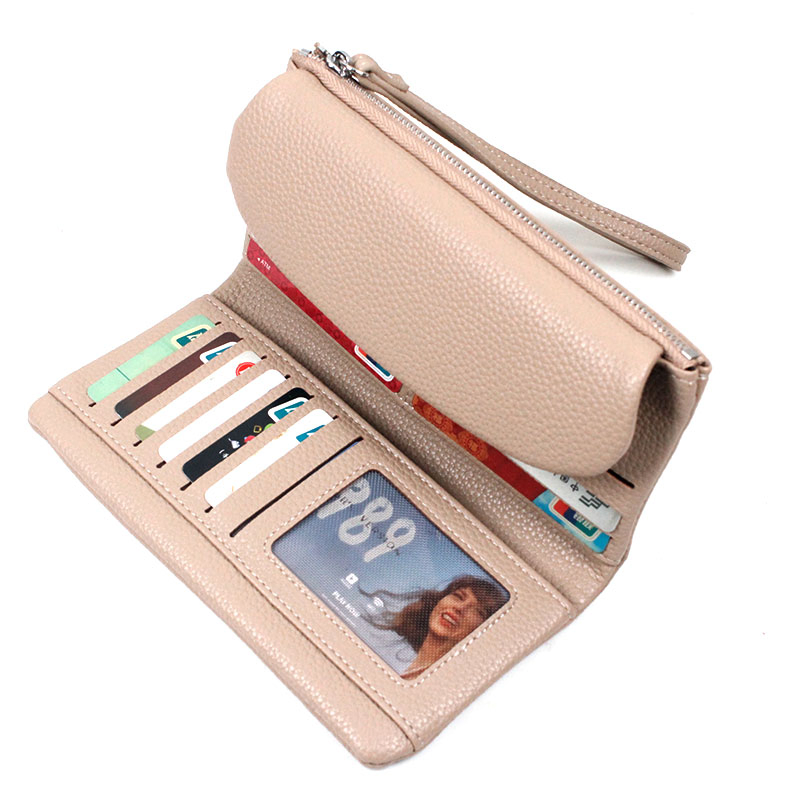 Promotion Gift New Design Women Wallet Long Wallet PU Leather Women Wallets Clutch Bag Fashion Women's Purse