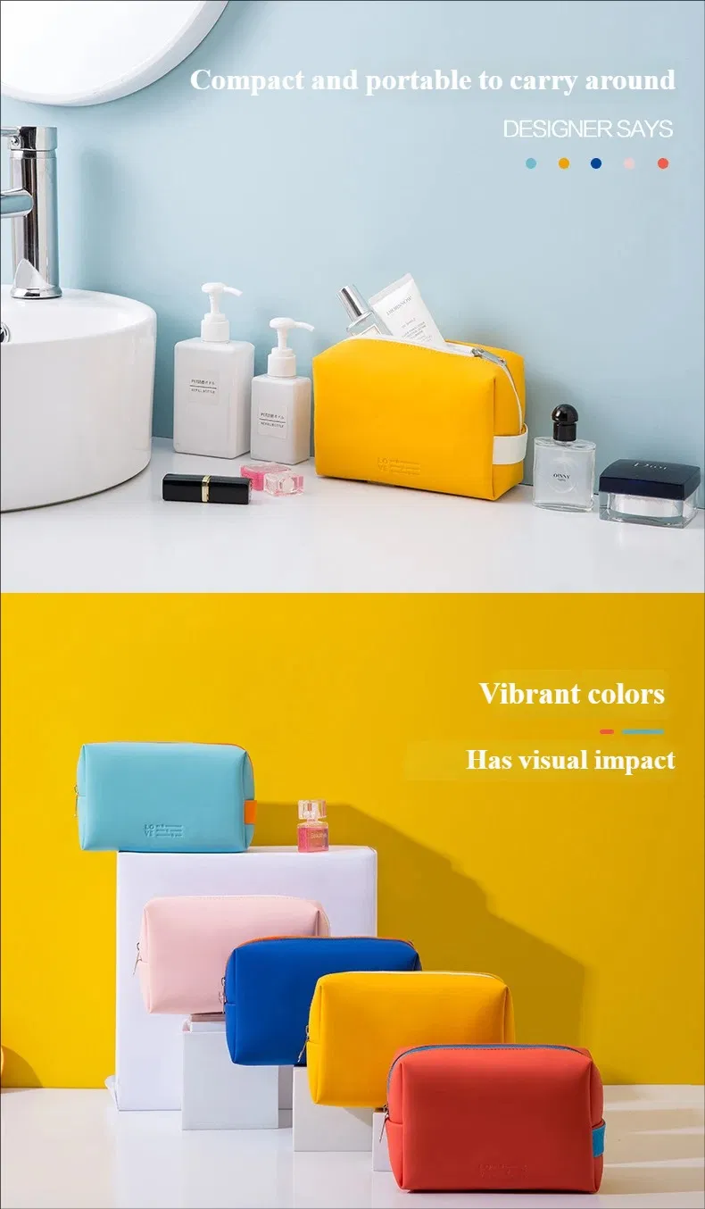 PU Leather Travel Makeup Bag 5