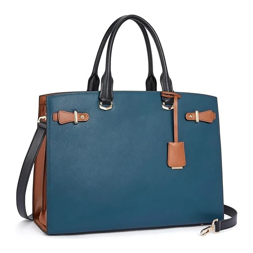 Vegan Leather Material A6014 Business Laptop Backpack Bag Used for Attending Concerts